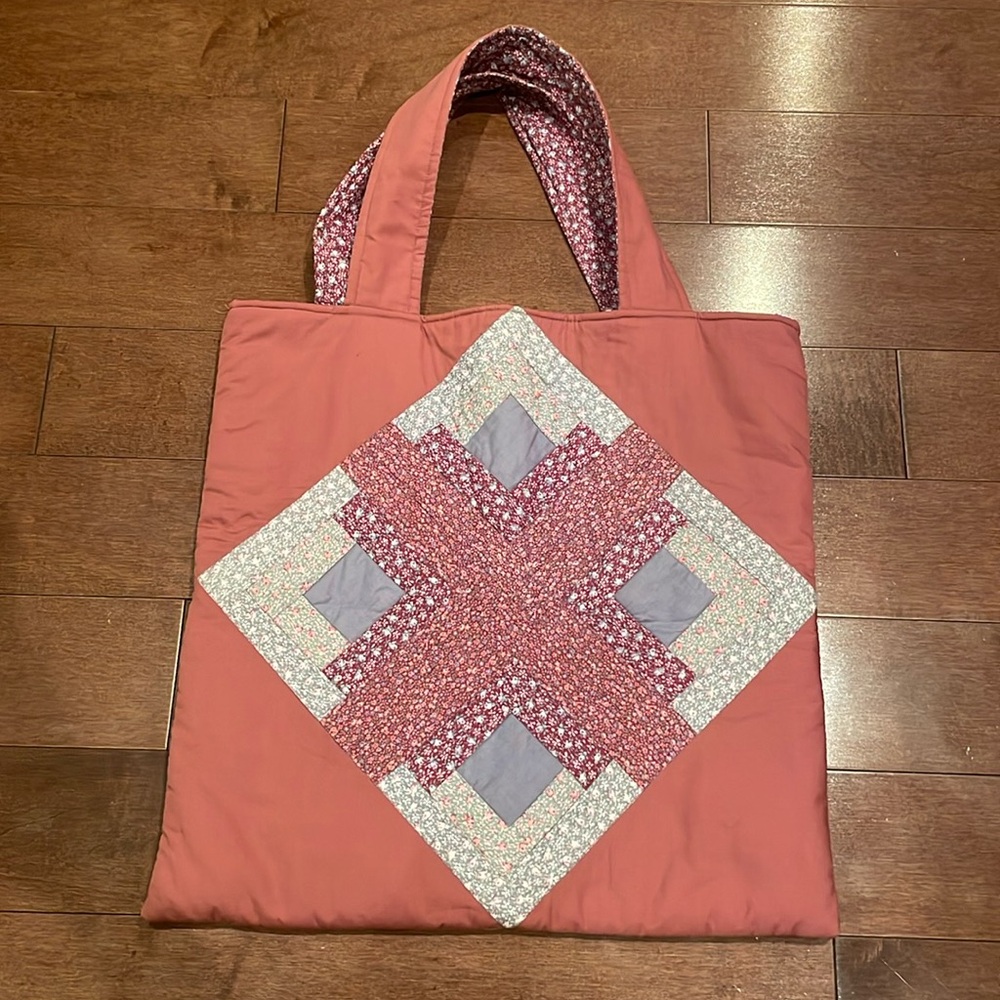 Large Quilted tote bag
